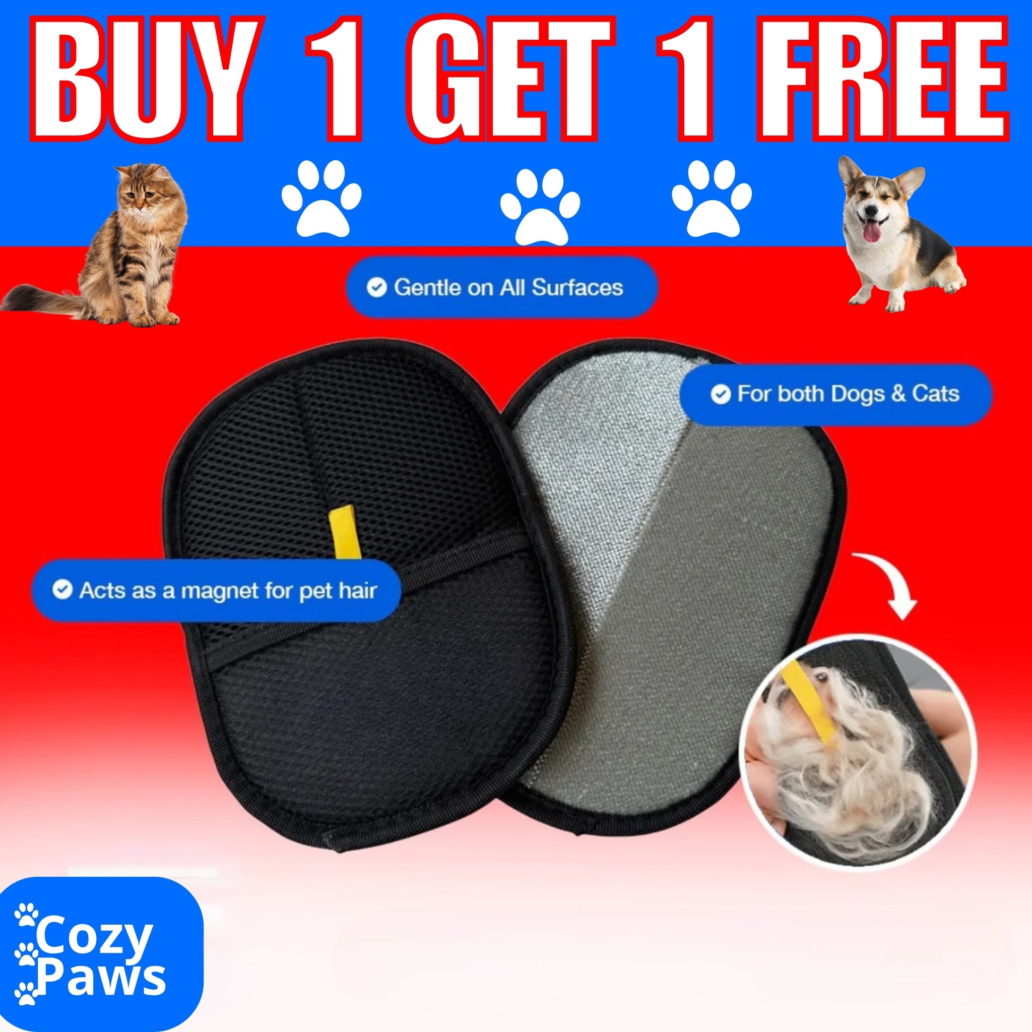 The Cozypaws™ Brush - Buy 1 Get 1 Free